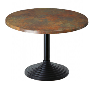 Bistrotisch "Modena" 60cm Werzalitplatte, Stahlgestell